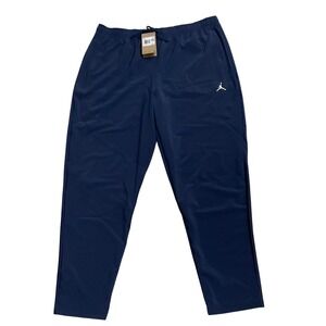 Jordan Dri Fit Mens Navy Blue Jogger Pants Athletic Gym Workout Size XXL